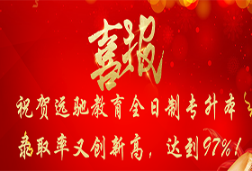 祝贺远驰教育全日制专升本录取率又创新高，达到97%!真题大闯关，2019级学弟学妹不服来战